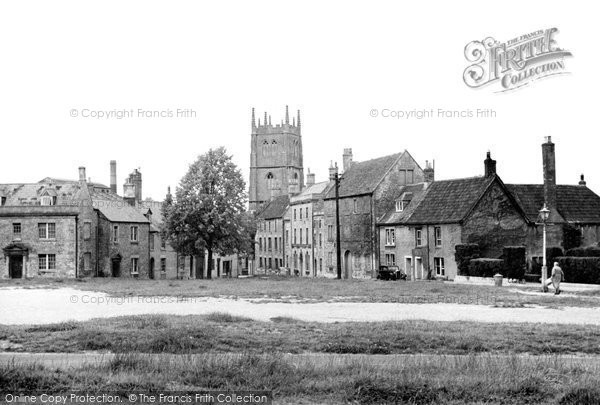 Photo of Calne, The Green c.1950