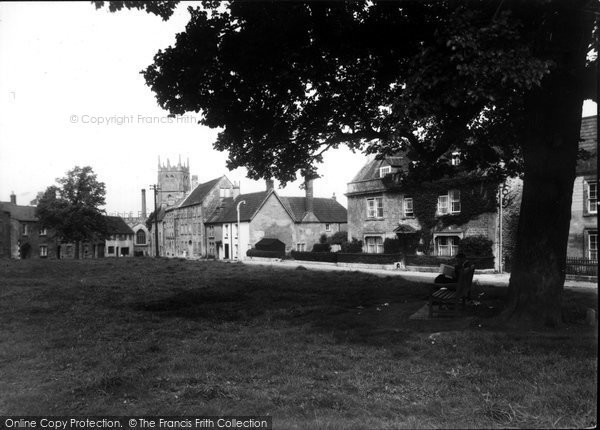 Photo of Calne, The Green c.1955