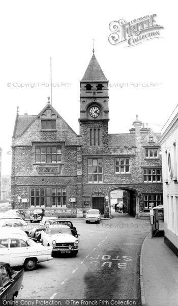 Photo of Calne, The Town Hall c.1965