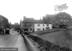 Town Gardens And High Street c.1955, Calne