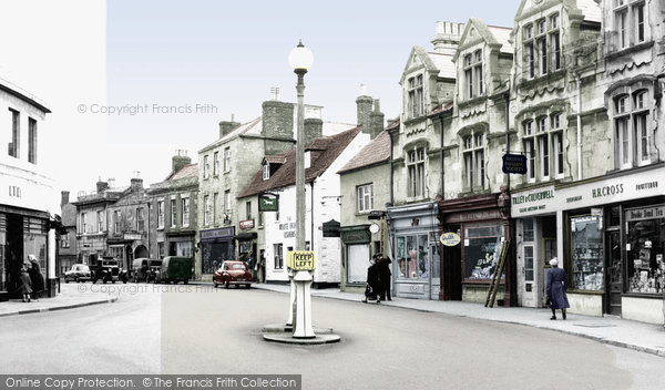 Photo of Calne, Wood Street c1950