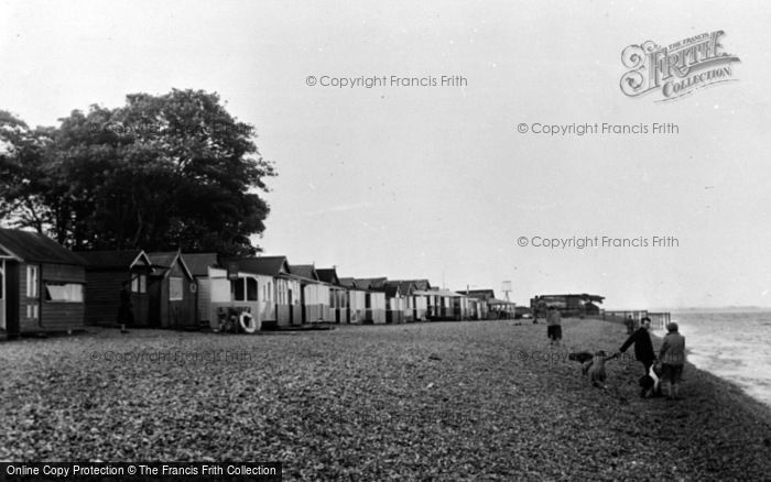 Photo of Calshot, The Beach c.1955