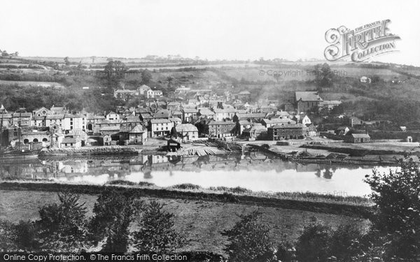 Photo of Calstock, From Ashburton Hill 1890