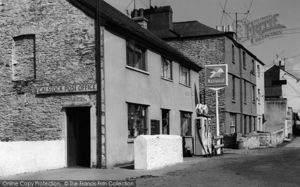 Photo of Calstock, Post Office c.1960