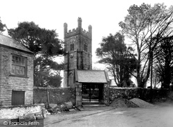 St Andrew's Church c.1960, Calstock