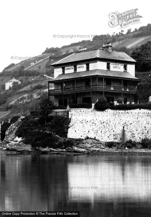Photo of Calstock, The Ashburton Hotel 1890