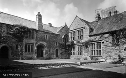 The Courtyard, Cotehele House c.1960, Calstock