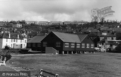 The Town From The Playing Fields c.1960, Calstock