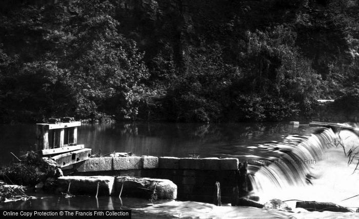Photo of Calstock, The Weir 1890