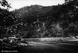 The Weir From Below 1890, Calstock