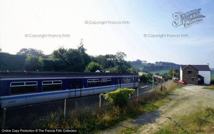 Photo of Calstock, Train In The Station c.1995
