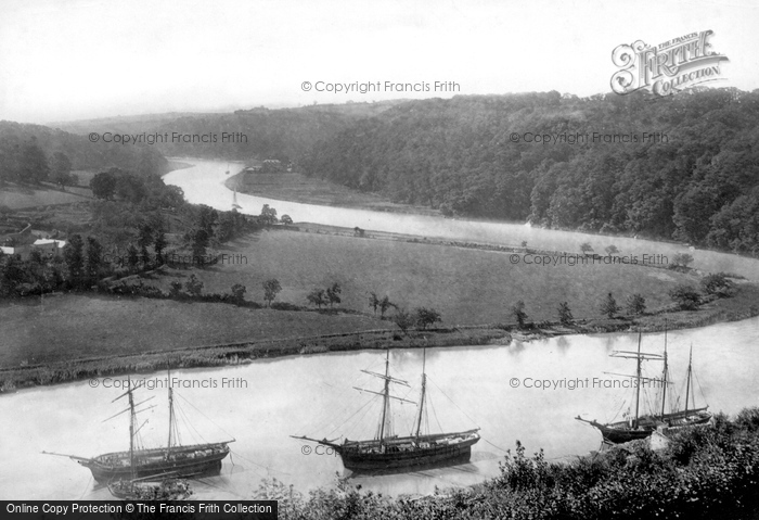 Photo of Calstock, Up The River Tamar 1890