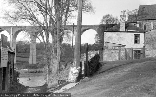 Photo of Calstock, Viaduct From The Ferry  c.1960