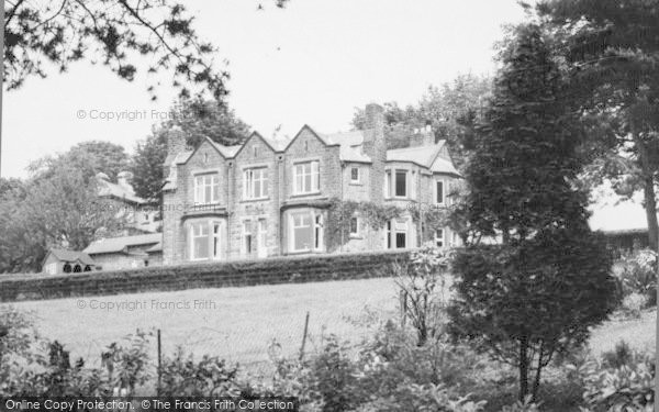 Photo of Calver, A House In Cliff Park c.1960