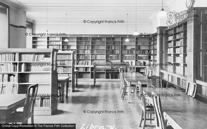 Photo of Calver, Cliff College, The Library c.1960