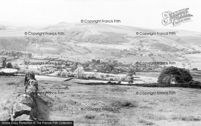 Photo of Calver, Curbar Edge c.1960