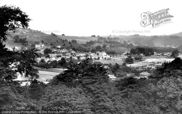 Photo of Calver, Village From Cliff Park c.1950