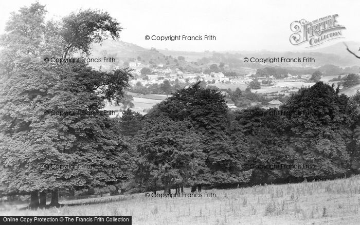 Photo of Calver, Village From Cliff Park c.1950
