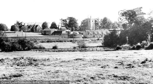 Photo of Calverton, The Village c.1955