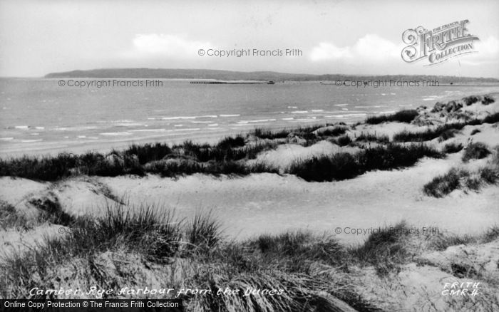 Photo of Camber, Rye Harbour From The Dunes c.1955