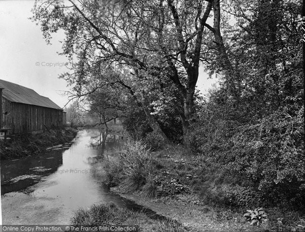 Photo of Camberley, Blackwater River 1928
