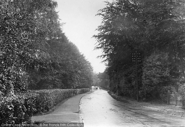 Photo of Camberley, Church Hill 1921