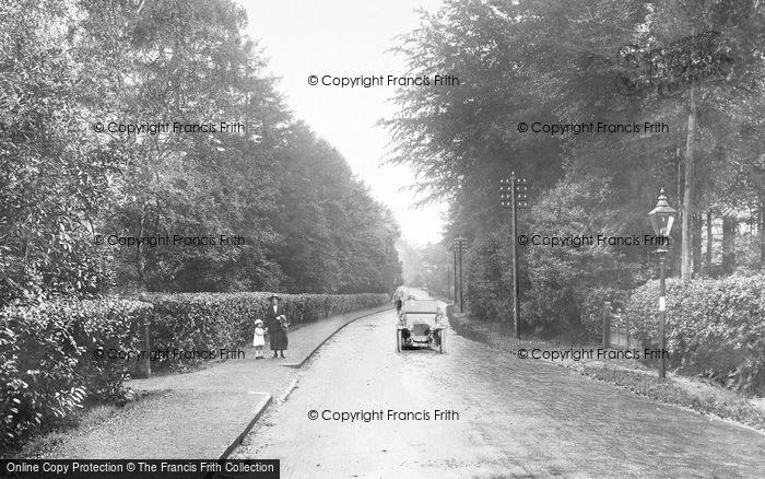Photo of Camberley, Church Hill 1921
