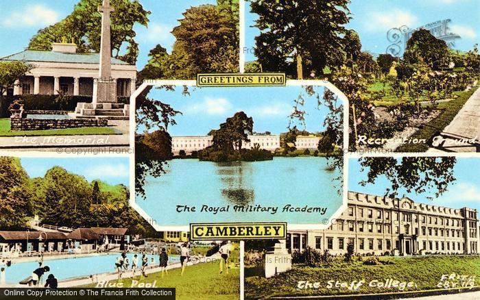 Photo of Camberley, Composite c.1960