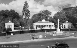 Entrance To Staff College And Memorial c.1955, Camberley