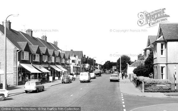 Photo of Camberley, Frimley Road c.1965 - Francis Frith