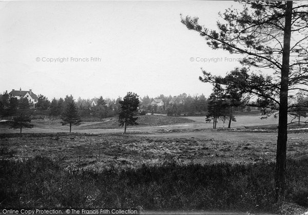 Photo of Camberley, Hatherside Post Office From Golf Links 1921