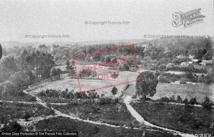 Photo of Camberley, Heath, View From The Golf Links 1919
