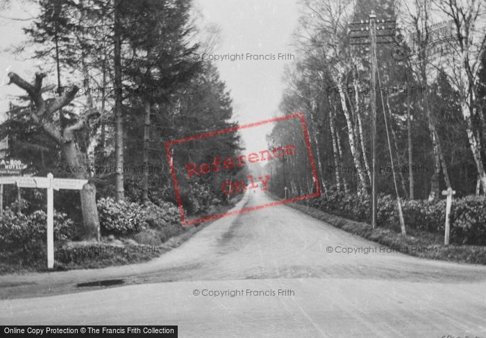 Photo of Camberley, Heatherside, Prior Road 1921