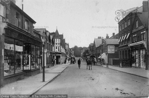 Photo of Camberley, High Street 1909