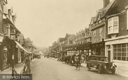 Camberley, High Street 1925