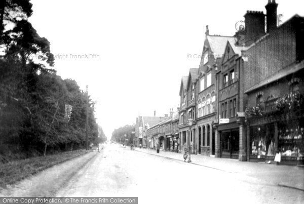 Photo of Camberley, London Road 1906