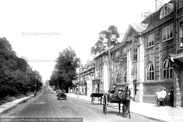 Photo of Camberley, London Road 1909