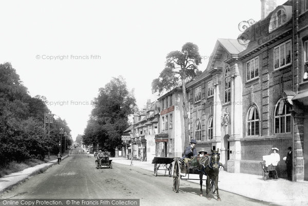 Photo of Camberley, London Road 1909
