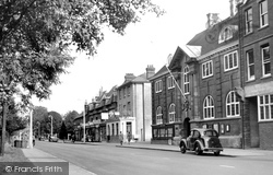 Camberley, London Road c1955
