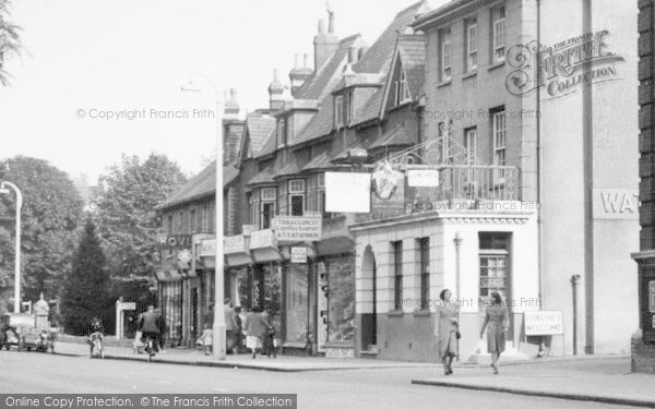 Photo of Camberley, London Road c.1955