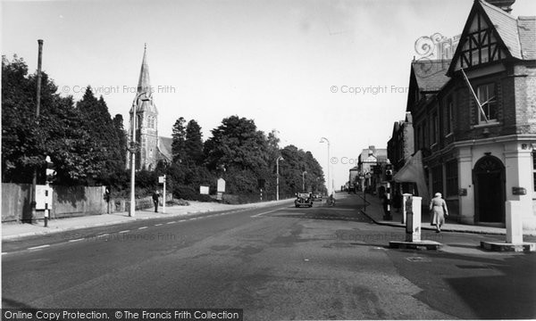 Photo of Camberley, London Road  c.1955