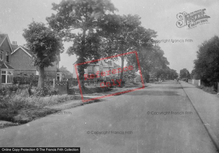 Photo of Camberley, Mytchett Road 1927