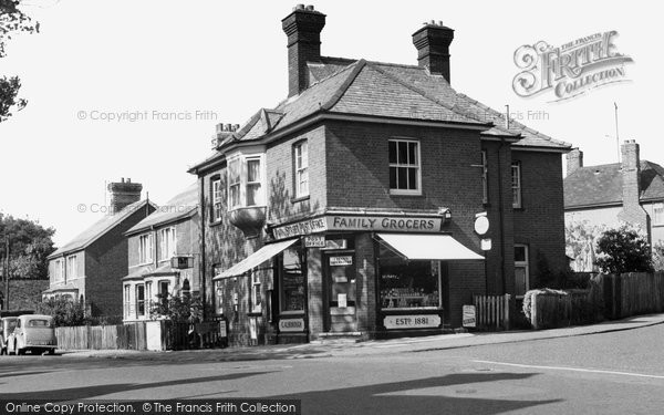 Photo of Camberley, Park Street Post Office c.1955