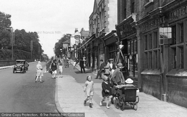 Photo of Camberley, Pram In London Road 1927