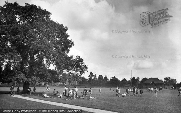 Photo of Camberley, Recreation Ground 1931