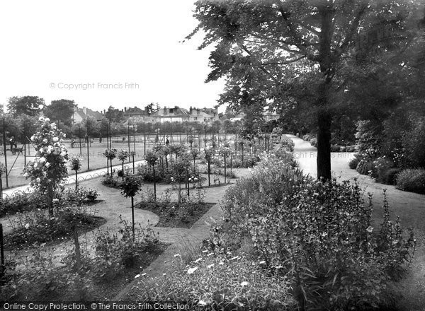 Photo of Camberley, Recreation Ground Gardens 1931