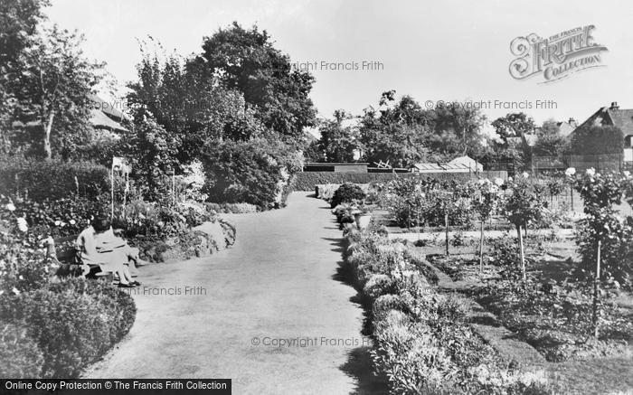 Photo of Camberley, Recreation Ground, The Rose Garden c.1955