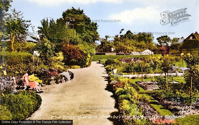 Photo of Camberley, Recreation Ground, The Rose Garden c.1955
