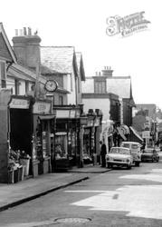 Shops On London Road c.1965, Camberley