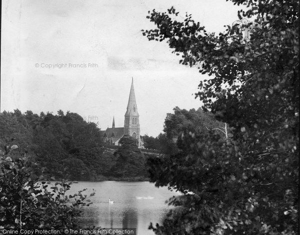 Photo of Camberley, St Michael's Church And Lake 1907